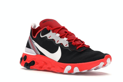 Nike React Element 55 Black White Red Orbit