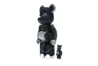 Bearbrick Nike SB 100% & 400% Set Black