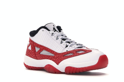 Jordan 11 Retro Low IE White Gym Red