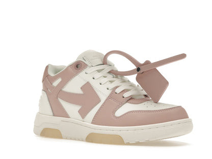 OFF-WHITE Out Of Office "OOO" Low Tops White Pink (Women's)