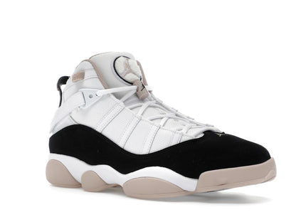 Jordan 6 Rings White Fossil Stone Black