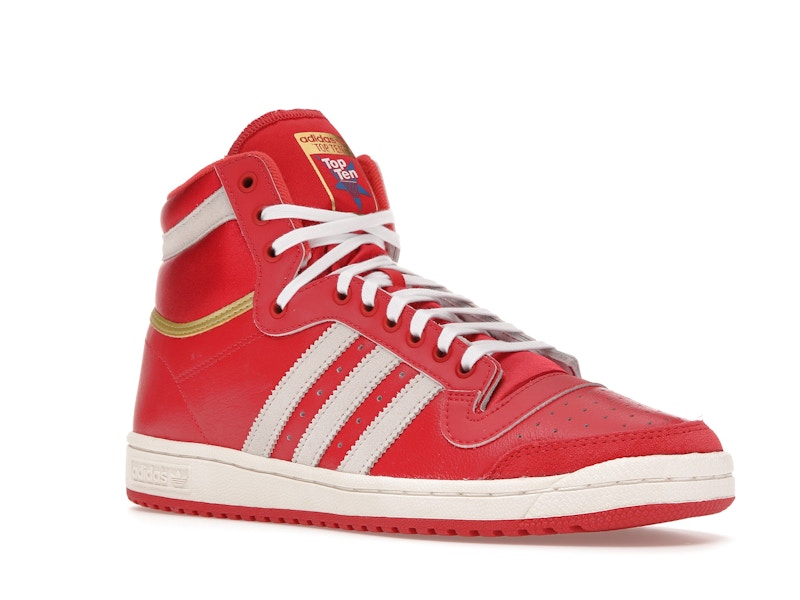 adidas Top Ten Hi Glory Red