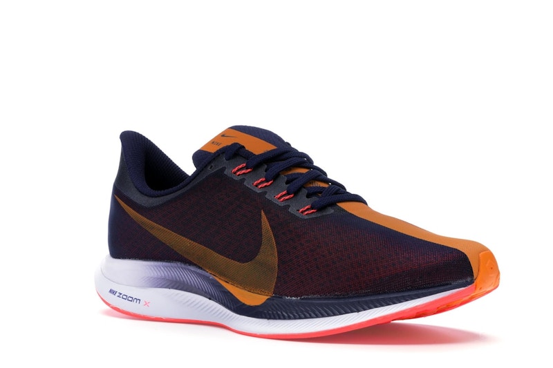 Nike Zoom Pegasus 35 Turbo Blackened Blue Orange Peel