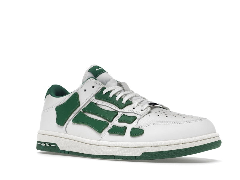 AMIRI Skel Top Low White Green