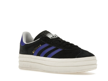 adidas Gazelle Bold Core Black Lucid Blue (Women's)
