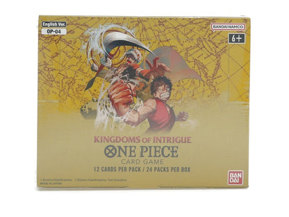 Bandai One Piece Card Game Kingdom of Intrigue Booster Box (OP-04)