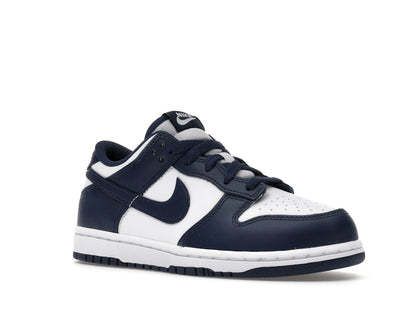 Nike Dunk Low White Midnight Navy (PS)