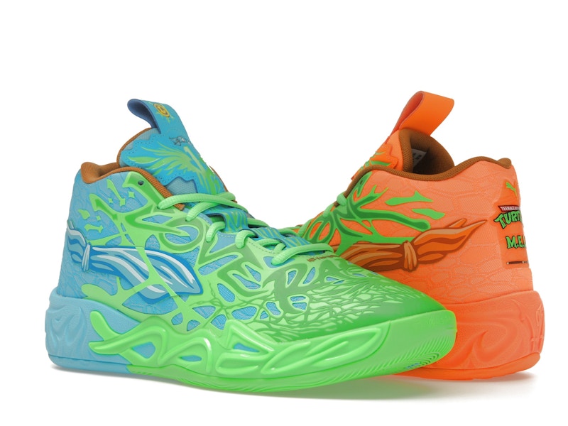 Puma LaMelo Ball MB.04 Teenage Mutant Ninja Turtles Leonardo & Michelangelo