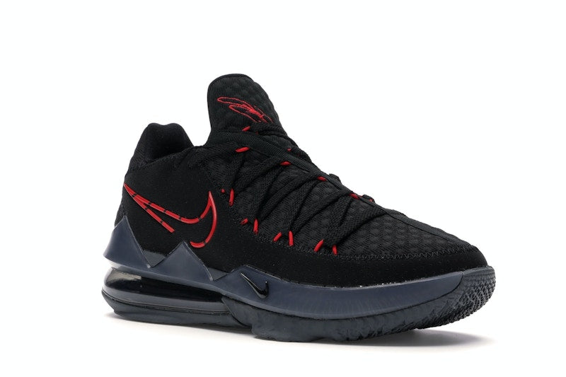 Nike LeBron 17 Low Black Red Dark Grey