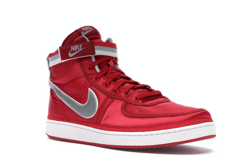 Nike Vandal High Supreme University Red Metallic Silver