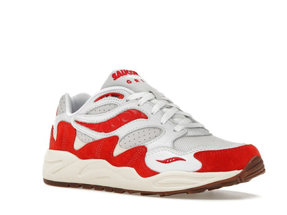 Saucony Grid Shadow 2 Ivy Prep White Red