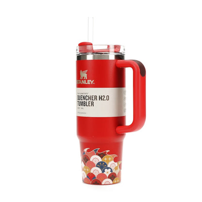 Stanley The Lunar New Year Limited Edition Flowstate Quencher 30oz Tumbler Red Dragon