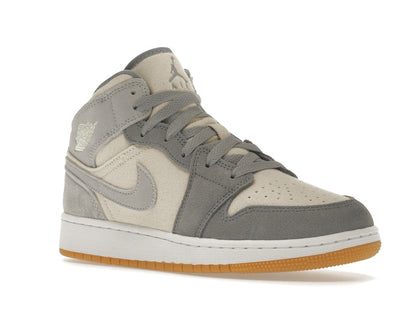 Jordan 1 Mid SE Coconut Milk Particle Grey (GS)