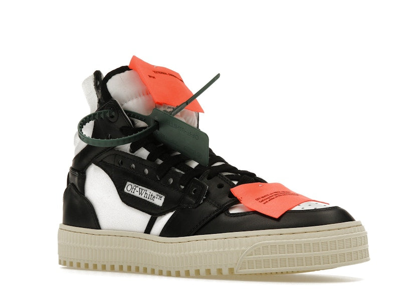 OFF-WHITE Off Court 3.0 Leather Canvas Black White