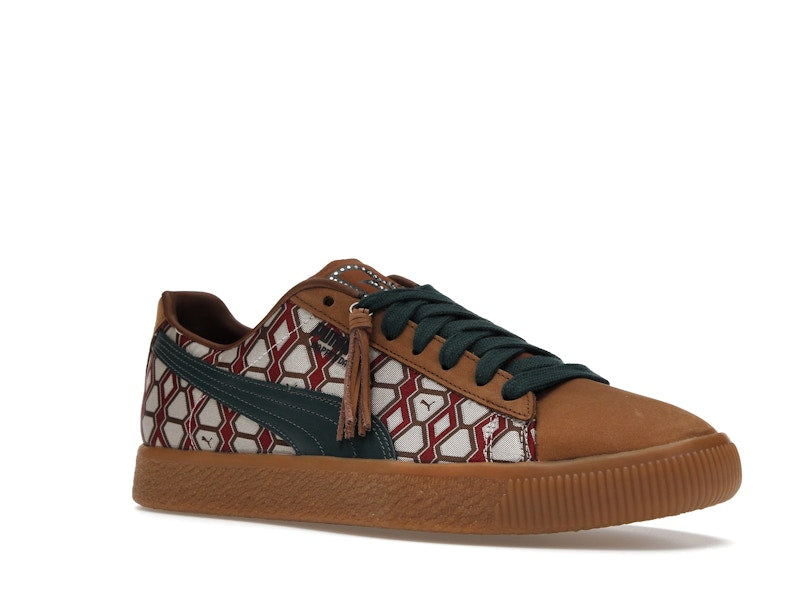 Puma Clyde Tassle Dapper Dan Frair Brown