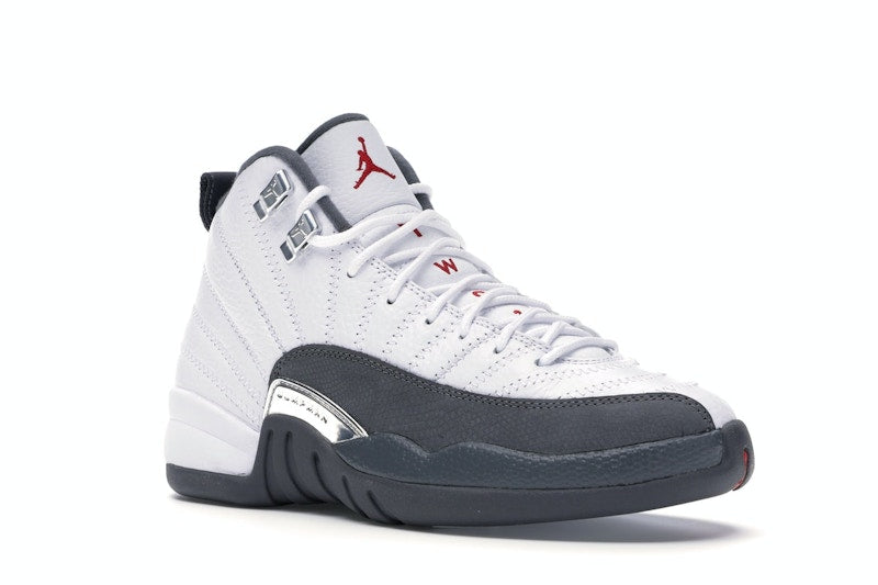 Jordan 12 Retro White Dark Grey (GS)