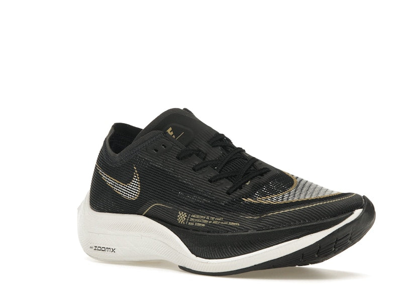 Nike ZoomX Vaporfly Next% 2 Black Metallic Gold Coin (Women's)