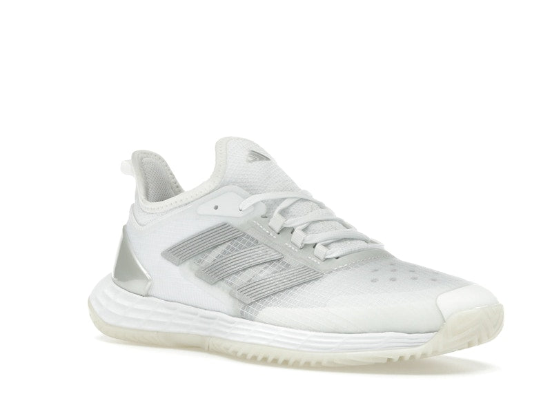 adidas Adizero Ubersonic 4.1 Cloud White Silver Metallic Grey (Women's)