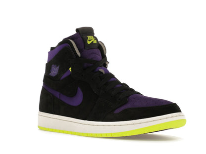 Jordan 1 High Zoom Air CMFT Black Court Purple Lemon Venom (Women's)