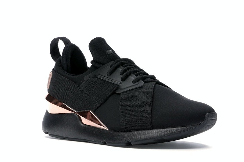 Puma Muse Metal Black Rose Gold (Women's)