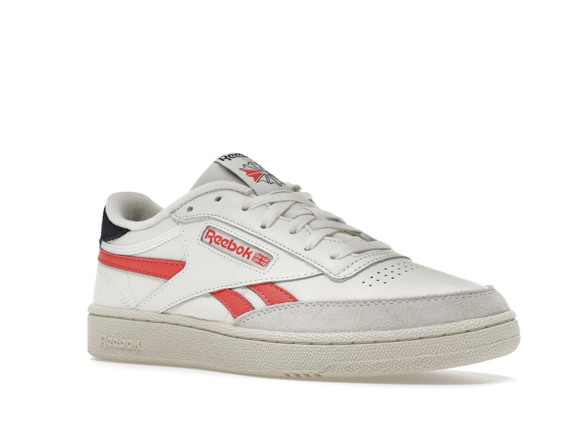Reebok Club C Revenge Chalk Semi Orange Flare