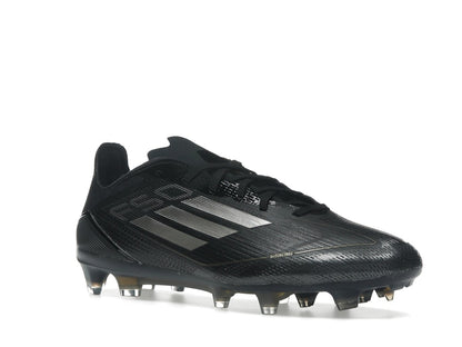 adidas F50 Pro FG Core Black Iron Metallic Gold Metallic