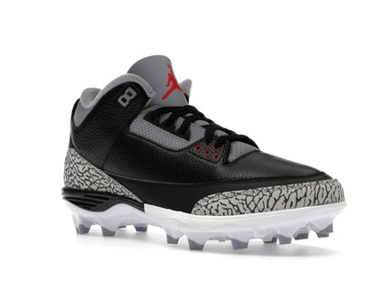 Jordan 3 Mid Retro TD Black Cement