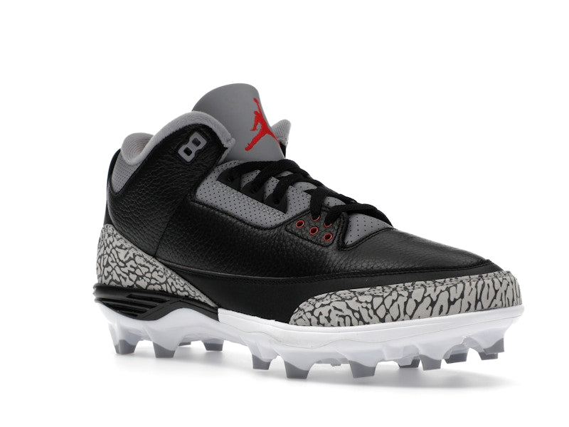 Jordan 3 Mid Retro TD Black Cement