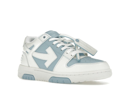 OFF-WHITE Out Of Office OOO Low Tops Light Blue White