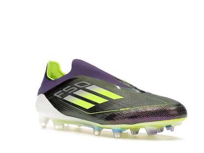 adidas Laceless F50 Elite Fast Reborn FG Purple Lucid Lemon