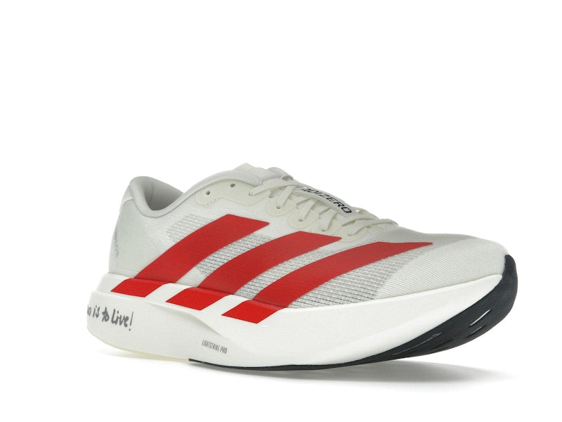 adidas Adizero EVO SL Off White Better Scarlet