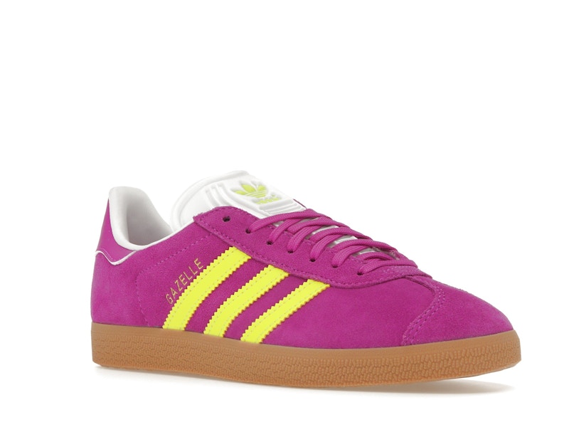 adidas Gazelle Purple Burst Solar Yellow (Women's)
