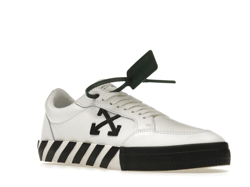 OFF-WHITE Vulc Low Leather White Black SS22