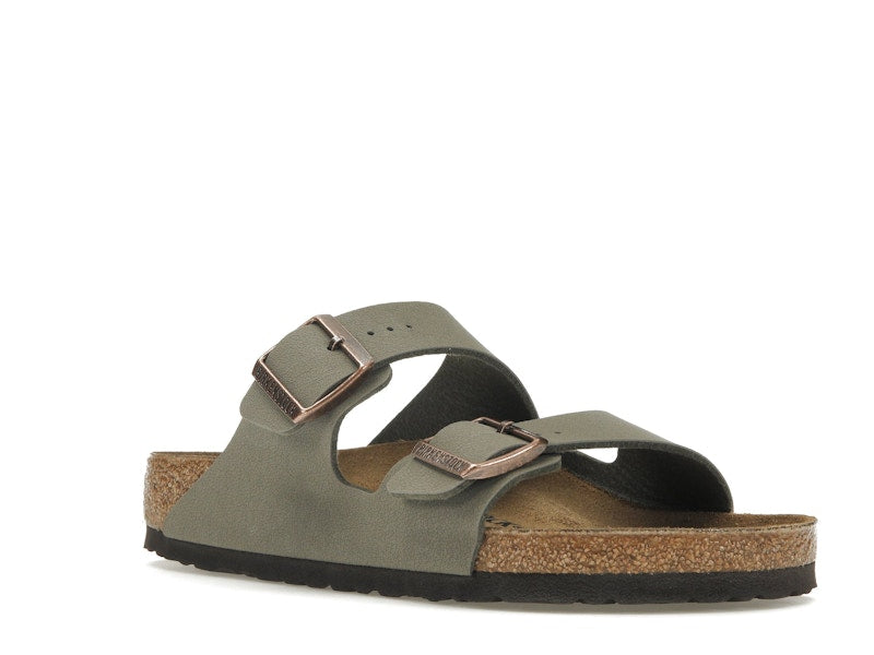 Birkenstock Arizona Birkibuc Stone (Women's)
