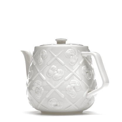 KAWS Ceramic Teapot White