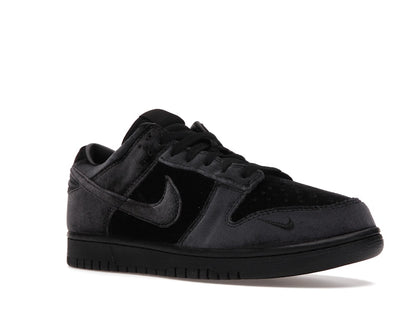 Nike Dunk Low Dover Street Market Triple Black Velvet