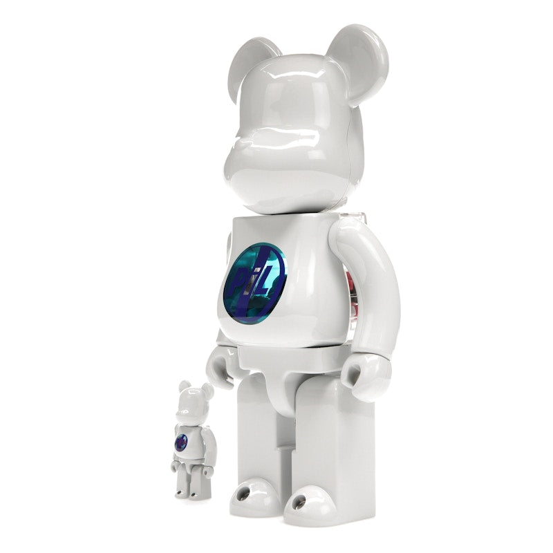 Bearbrick PiL 100% & 400% Set Chrome Ver.