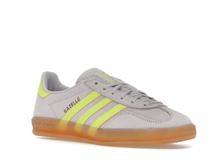 adidas Gazelle Indoor Silver Dawn Solar Yellow (Women's)
