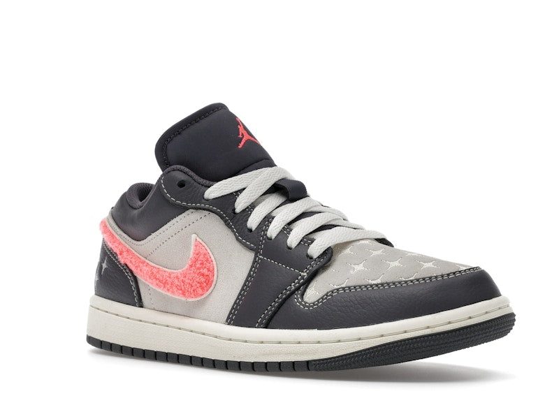 Jordan 1 Low Light Graphite Hot Punch (Women's)