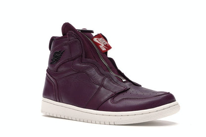 Jordan 1 Retro High Zip Bordeaux (Women's)