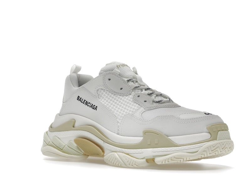 Balenciaga Triple S White Tan