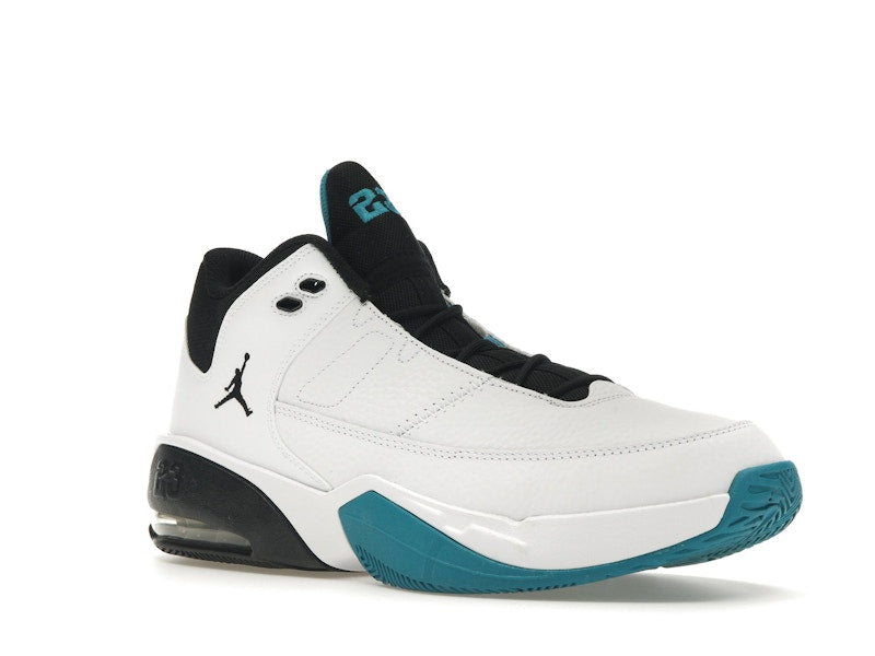 Jordan Max Aura 3 White Cyber Teal