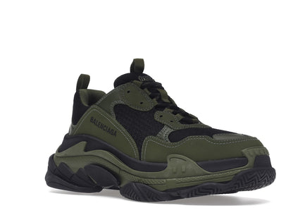 Balenciaga Triple S Dark Green Black
