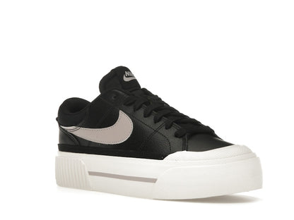 Nike Court Legacy Lift Black Sail Platinum Violet (Women's)