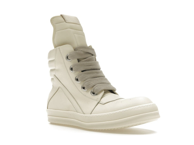 Rick Owens Lido Geobasket Big Lace Milk