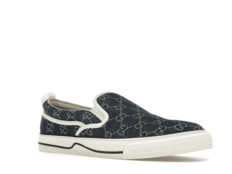 Gucci Tennis 1977 Slip On Denim