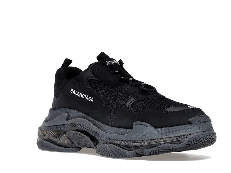 Balenciaga Triple S Clear Sole Black