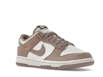 Nike Dunk Low Malt Gold Mini Swoosh (Women's)