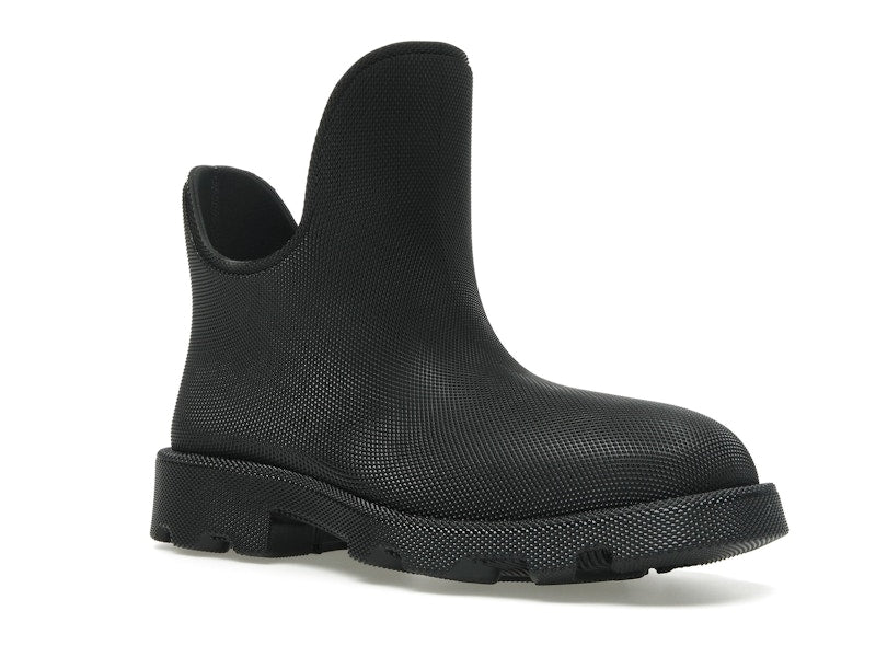 Burberry Marsh Round-Toe Ankle Boots Black