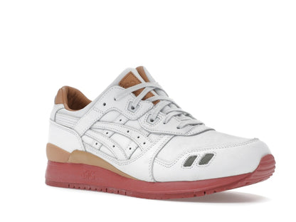 ASICS Gel-Lyte III Packer Shoes x J. Crew White Buck